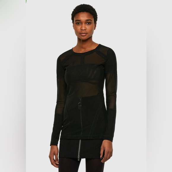 DIESEL - Womens sheer form fit too NWT - Picture 2 of 10